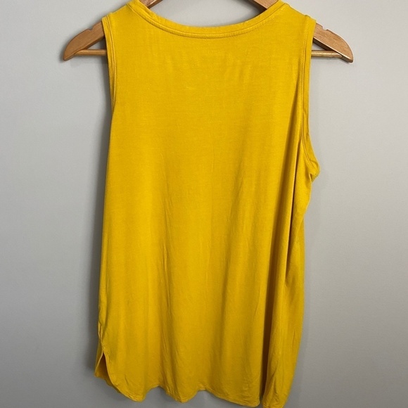Melanie Lyne Women's Mustard Tank Top‎ Size Medium - Picture 3 of 8